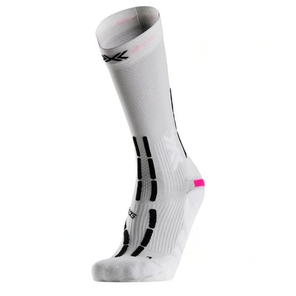 Skarpetki biegowe X-Socks Anatomix Crew. Białe skarpetki X BIONIC, bez wzorów. Za 214.00 zł.