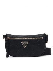 Guess Torebka Devon Travel TWDP97 45083 Czarny. Czarne listonoszki Guess, z aplikacjami, ze skóry, bez dodatków. Za 494.99 zł.