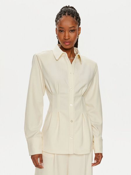 Gestuz Koszula Waisa 10908881 Écru Regular Fit. Koszule Gestuz, bez wzorów, z syntetyku, bez kołnierzyka, bez ramiączek. Za 809.99 zł.