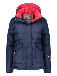 Geographical Norway Kurtka pikowana "Bonixe" w kolorze granatowym rozmiar: L. Niebieskie kurtki Geographical Norway, l, bez wzorów, bez kaptura. Za 276.47 zł.