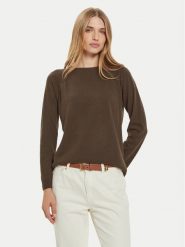 United Colors Of Benetton Sweter 1035D1P17 Brązowy Regular Fit. Brązowe swetry United Colors Of Benetton, s, bez wzorów, z syntetyku, bez ramiączek. Za 89.99 zł.