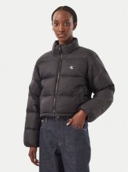 Calvin Klein Jeans Kurtka zimowa Essential LV047H503G Czarny Regular Fit. Czarne kurtki Calvin Klein Jeans, na zimę, xs, bez wzorów, z jeansu, bez kaptura. Za 849.99 zł.