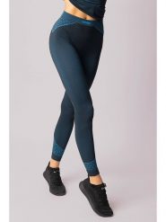 Spaio Legginsy sportowe "Breeze" w kolorze granatowo-niebieskim rozmiar: M. Niebieskie legginsy Spaio, bez wzorów, sportowe. Za 117.99 zł.