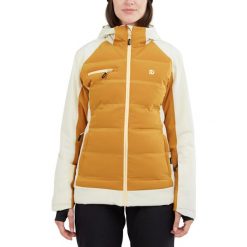 Damska kurtka narciarska Fundango Medina Padded. Białe kurtki narciarskie FUNDANGO, na zimę, s, bez wzorów, bez kaptura, narciarskie. Za 589.90 zł.