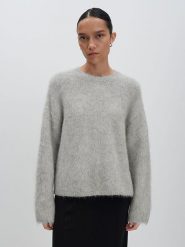 Someday Sweter w kolorze szarym rozmiar: 36. Szare swetry someday., bez wzorów, bez ramiączek. Za 274.99 zł.