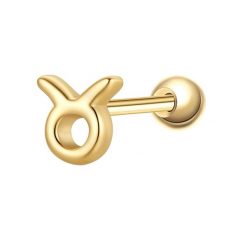 Glanzstücke München Piercing Sterling Silber gelbgold Kolczyki 1 ct Damski. Żółte kolczyki Glanzstücke München, pozłacane. Za 110.49 zł.