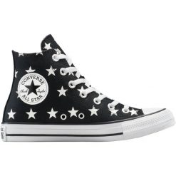 Buty sportowe Converse Chuck Taylor All Star. Czarne buty treningowe Converse, bez wzorów, bez zapięcia. Za 490.00 zł.