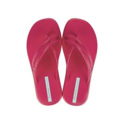 Japonki damskie Ipanema Meu Sol Thon. Czerwone japonki Ipanema, bez wzorów, z materiału. Za 62.99 zł.