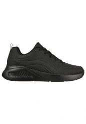 Trampki Skechers BunoHow Sweet, Czarny. Czarne buty treningowe Skechers, bez wzorów, z gumy, bez zapięcia. Za 483.00 zł.
