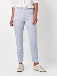 Relaxed by TONI Spodnie w kolorze błękitnym rozmiar: W48. Niebieskie spodnie materiałowe Relaxed by TONI, bez wzorów, z materiału. Za 153.34 zł.