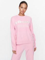 Ellesse Bluza Achille SGT19239 Różowy Relaxed Fit. Czerwone bluzy Ellesse, bez wzorów, z bawełny, bez kaptura. Za 199.99 zł.