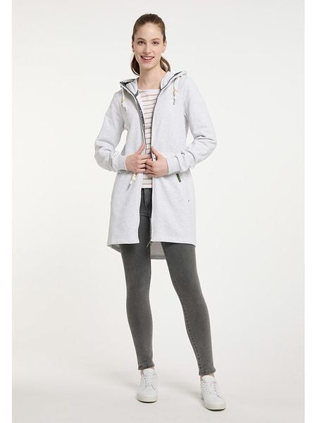 Schmuddelwedda Płaszcz dresowy w kolorze jasnoszarym rozmiar: L. Szare płaszcze Schmuddelwedda, l, bez wzorów, z bawełny, bez kaptura. Za 194.15 zł.
