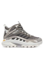 Merrell Trekkingi Moab Speed 2 MID GTX J037828 Szary. Szare buty trekkingowe Merrell, z materiału, bez zapięcia. Za 799.99 zł.