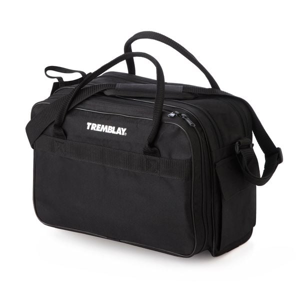 Torba trenerska Tremblay CT. Czarne torby sportowe TREMBLAY, bez wzorów, z materiału. Za 224.50 zł.