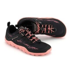 Buty miejskie barefoot damskie Alpine Pro Bruhe. Czerwone buty trekkingowe Alpine Pro, bez zapięcia. W wyprzedaży za 249.00 zł.