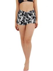 Krótkie damskie spodenki plażowe Fundango Elderberry. Białe szorty sportowe FUNDANGO, bez wzorów, z materiału, na fitness i siłownię. Za 149.00 zł.