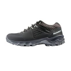 Buty trekkingowe damskie Mammut Nova IV Low GTX. Szare buty trekkingowe Mammut, bez wzorów, bez zapięcia. Za 744.35 zł.