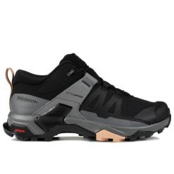 Buty sportowe trekingowe Salomon X ULTRA 4. Czarne buty treningowe Salomon, bez wzorów, bez zapięcia. W wyprzedaży za 399.00 zł.