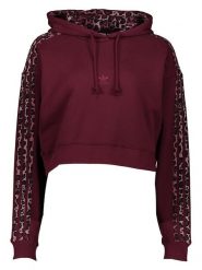 Adidas Bluza w kolorze czerwonym rozmiar: 42. Czerwone bluzy adidas, bez wzorów, z kapturem. Za 132.05 zł.
