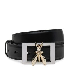 Pasek Damski Patrizia Pepe. Czarne paski Patrizia Pepe, bez wzorów. Za 439.99 zł.