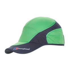 Ultralekka czapka biegowa Vapourlight Mesh Cap Berghaus. Zielone czapki z daszkiem Berghaus, bez wzorów, z meshu, sportowe. W wyprzedaży za 83.00 zł.