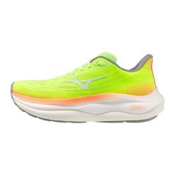 Damskie buty do biegania Mizuno Wave Sky 9. Białe buty do biegania Mizuno, bez wzorów, bez zapięcia, do biegania, mizuno wave. Za 659.99 zł.