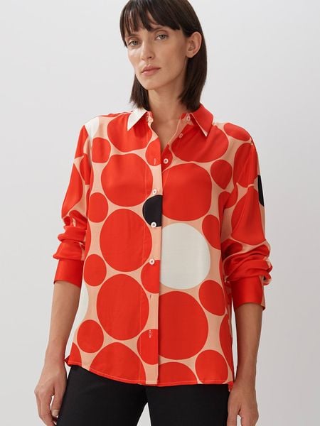 Someday Bluzka w kolorze pomarańczowym rozmiar: 38. Pomarańczowe bluzki someday., bez wzorów, z wiskozy, bez kołnierzyka, bez ramiączek. Za 144.58 zł.