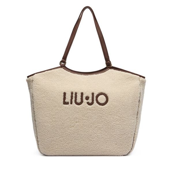 Torebka Liu Jo. Brązowe shopper bag Liu Jo, bez wzorów, bez dodatków. Za 559.99 zł.