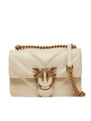 PINKO Torebka Love One Mini Light 104550 A26Z Écru. Listonoszki Pinko, bez wzorów, ze skóry, bez dodatków. Za 899.99 zł.