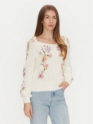 TWINSET Sweter 251TP3642 Beżowy Regular Fit. Brązowe swetry Twinset, m, bez wzorów, z bawełny, bez ramiączek. Za 659.99 zł.