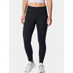 Spodnie Sportowe Damskie Columbia Sloan Ridge. Czarne spodnie dresowe Columbia, bez wzorów, z dresówki. W wyprzedaży za 296.00 zł.