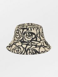 Becksöndergaard Kapelusz w kolorze beżowo-czarnym rozmiar: XS/S. Brązowe kapelusze Becksöndergaard, bez wzorów, z bawełny. Za 69.99 zł.