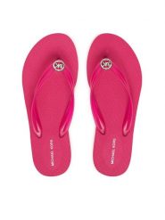 MICHAEL Michael Kors Japonki Posie Flip Flop 40S6PSFA3Q Różowy. Czerwone japonki MICHAEL Michael Kors, bez wzorów, z syntetyku. Za 319.99 zł.