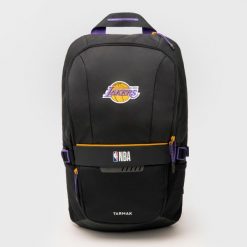 Plecak do koszykówki Tarmak NBA Los Angeles Lakers 25 L. Plecaki TARMAK, bez wzorów, z materiału, bez dodatków. W wyprzedaży za 119.99 zł.