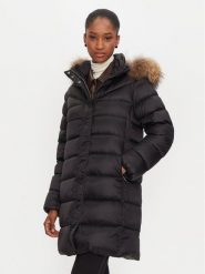 Hetregó Kurtka puchowa Leonie 8N603M Czarny Regular Fit. Czarne kurtki HETREGO, m, bez wzorów, z puchu, bez kaptura. Za 1,699.00 zł.