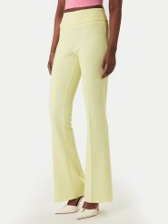 Rinascimento Spodnie materiałowe CFC0127875003 Żółty Straight Fit. Żółte spodnie materiałowe Rinascimento, bez wzorów, z materiału. Za 439.99 zł.