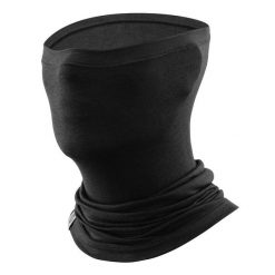 ROCKBROS Kominiarka Tencel i wełna Maska na twarz Czapka wiatroodporna. Czarne czapki zimowe ROCKBROS, bez wzorów, z elastanu, eleganckie. Za 63.84 zł.