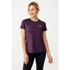 Damska koszulka sportowa Rough Radical FUN. Fioletowe t-shirty sportowe ROUGH RADICAL, m, bez wzorów, bez ramiączek, na fitness i siłownię. W wyprzedaży za 84.92 zł.