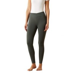 Damskie legginsy jeździeckie o średniej przyczepności Ariat Avail 2.0. Szare legginsy Ariat, bez wzorów. Za 511.50 zł.