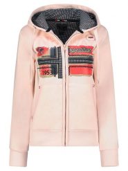 Geographical Norway Bluza "Farlotte" w kolorze jasnoróżowym rozmiar: L. Różowe bluzy Geographical Norway, l, z aplikacjami, bez kaptura. Za 147.91 zł.