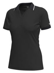 Halti Funkcyjna koszulka polo "Swingi" w kolorze czarnym rozmiar: 34. Czarne t-shirty sportowe Halti, bez wzorów, z materiału, bez ramiączek, outdoorowe. Za 97.05 zł.