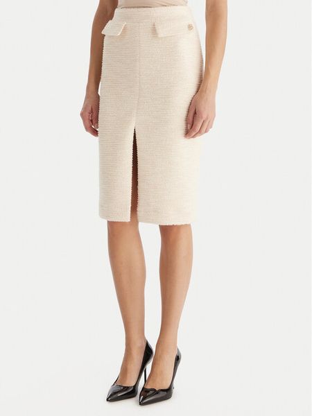 Babylon Spódnica midi S00601 Écru Regular Fit. Spódnice Babylon, s, bez wzorów, z syntetyku, midi. Za 959.99 zł.