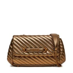 Torebka Guess. Brązowe torebki klasyczne Guess, z aplikacjami, klasyczne, bez dodatków. Za 299.99 zł.
