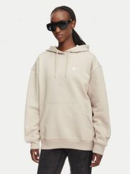 Adidas Bluza Essentials Oversized Fleece Hoodie KR3591 Beżowy Oversize. Brązowe bluzy adidas, xl, bez wzorów, z bawełny, bez ramiączek, bez kaptura. Za 215.99 zł.