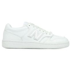 New Balance Sneakers Unisex Buty Stylowe - Ltz Damskie. Białe buty treningowe New Balance, bez wzorów, z gumy, bez zapięcia, do koszykówki. Za 452.00 zł.