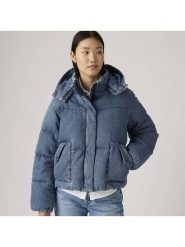 Levi's Kurtka przejściowa w kolorze niebieskim rozmiar: M. Niebieskie kurtki Levi's, m, bez wzorów, bez kaptura. Za 319.95 zł.