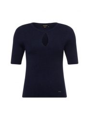 More & More Sweter z dzianiny Kobiety niebieski, 34. Niebieskie swetry More & More, bez wzorów, z dzianiny, bez ramiączek. Za 179.95 zł.