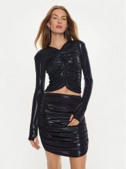 NORMA KAMALI Sukienka koktajlowa ST2246LME39951 Granatowy Slim Fit. Niebieskie sukienki Norma Kamali, s, bez wzorów, z syntetyku, wizytowe, bez kołnierzyka, bez ramiączek. Za 1,049.00 zł.