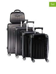 Geographical Norway 5-częściowy zestaw "Softless" w kolorze czarnym rozmiar: onesize. Czarne walizki Geographical Norway. Za 565.99 zł.