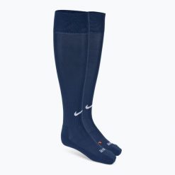 Skarpety Piłkarskie Unisex Dla Dorosłych Classic II Cush OTC. Niebieskie skarpetki Nike, bez wzorów. Za 43.99 zł.